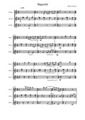 Bagatelle for three guitars - score and parts