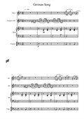 German Song (from Children's Album) – Score and Parts