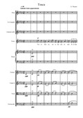 Vissi d'arte... – aria from Tosca (Score and parts)