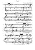 Caprice for Violin and Piano (score and Violin part)