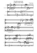 Колыбельная ветру - для флейты, кларнета, скрипки, виолончели и фортепиано (партитура и партии)